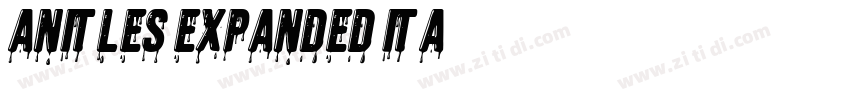 Anitles Expanded Ita字体转换